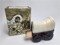 Covered Wagon Glass Wild Country After Shave AVON