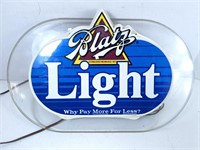 GUC Blatz Light Beer Sign