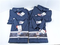 NWT Big Bill 2XL - Reg Navy Shirts (x4)