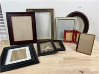 Lot of photo frames x9