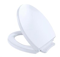 SoftClose Round Closed Front Toilet Seat in