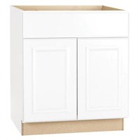 "SATIN WHITE 30"" BASE CABINET"