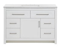 Clady 48 in. W x 19 in. D x 35 in. H Single Sink