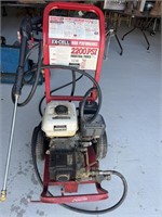 Excell high-performance 2200 psi power washer,