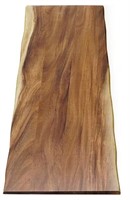 6 ft. L x 25 in. D Finished Saman Solid Wood