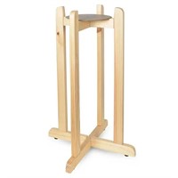 Natural 27 Inch Wood Water Dispenser Floor Stand,