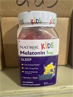 Lot of (6) Natrol Kids Melatonin 1mg Gummies