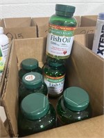 Lot of (6) Nature’s Bounty Fish Oil Rapid Release