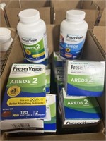 Lot of (10 Preser Vision Areds 2 Soft Gels and