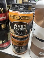 Lot of (4) Body Fortress Super Advanced Whey
