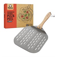 Chef Pomodoro Perforated Aluminum Metal Pizza Pee