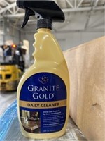 Lot of (3) Cases of Granite Gold Daily Cleaner -