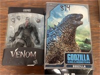 Venom Legend Series Figure and Godzilla King of