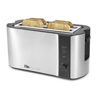 Elite Gourmet Ect-3100 4 Slice Long Toaster And