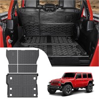 Utiiy Cargo Mat Fit for 2018-2024 Jeep Wrangler J