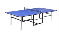 Table tennis table condition unknown, pieces may