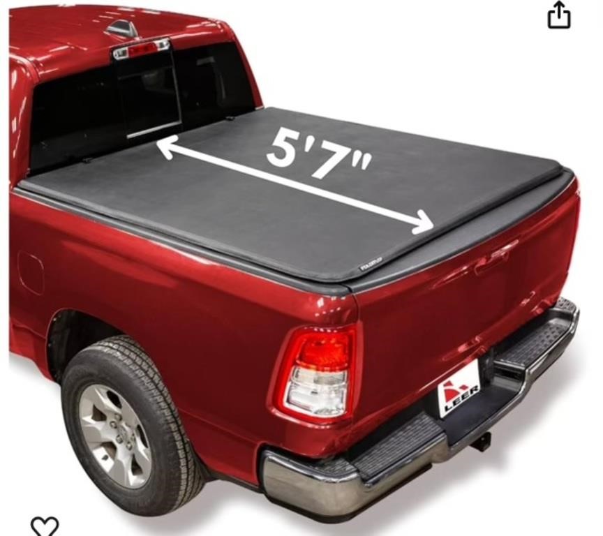 LEER FOLDITUP | Fits 2019-2023 Ram 1500 Crew Cab