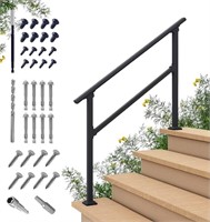 Fence & Rail Hand Rails for Outdoor Steps, 4 Step