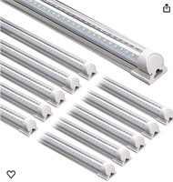 Barrina LED Shop Light, 8FT 72W 9000LM 5000K,