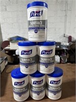 Lot of 6 Jumbo Purell Professional Surface