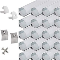 StarlandLed 20-Pack LED Aluminum Channel V Shape