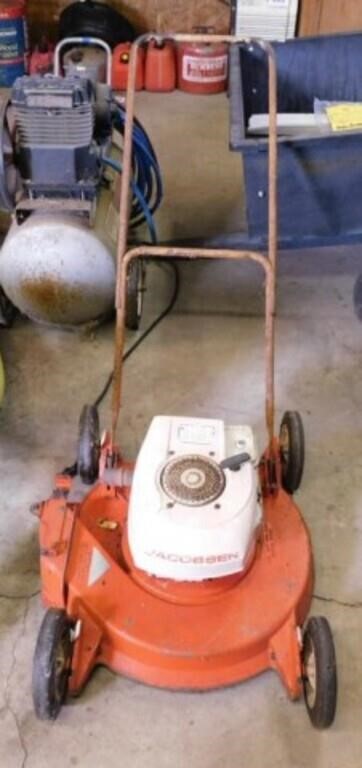 Jacobsen push mower, aluminum deck,