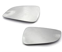 Car Rearview White Wing Mirror Glass Right Side