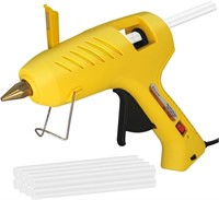 Dual Power Glue Gun with LED Light Includes 8 Hot