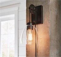1-Light Oil Rubbed Bronze Sconce