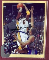 Kobe Bryant Signed 8 X 10 Photo With COA