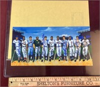 Baseball Heroes Signed Drawing With 500 Home Runs