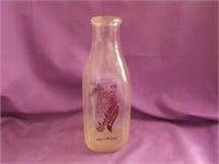 Woodsmill Venice Center NY milk bottle