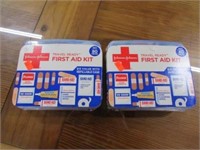 2-- TRAVEL FIRST AID KITS