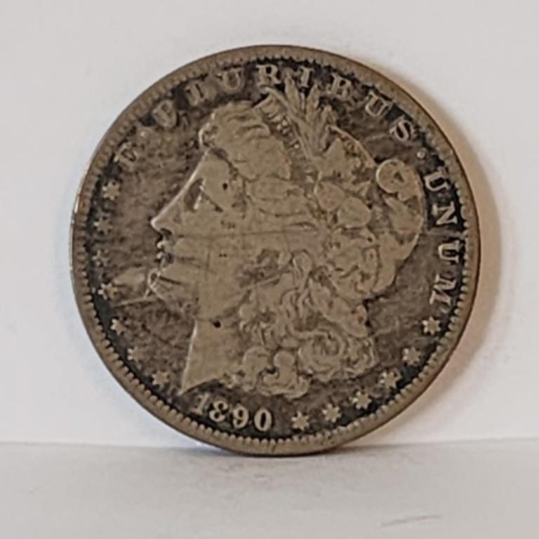 1890 "O" Morgan Silver Dollar