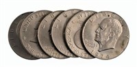 Five 1970’s Eisenhower Dollars.