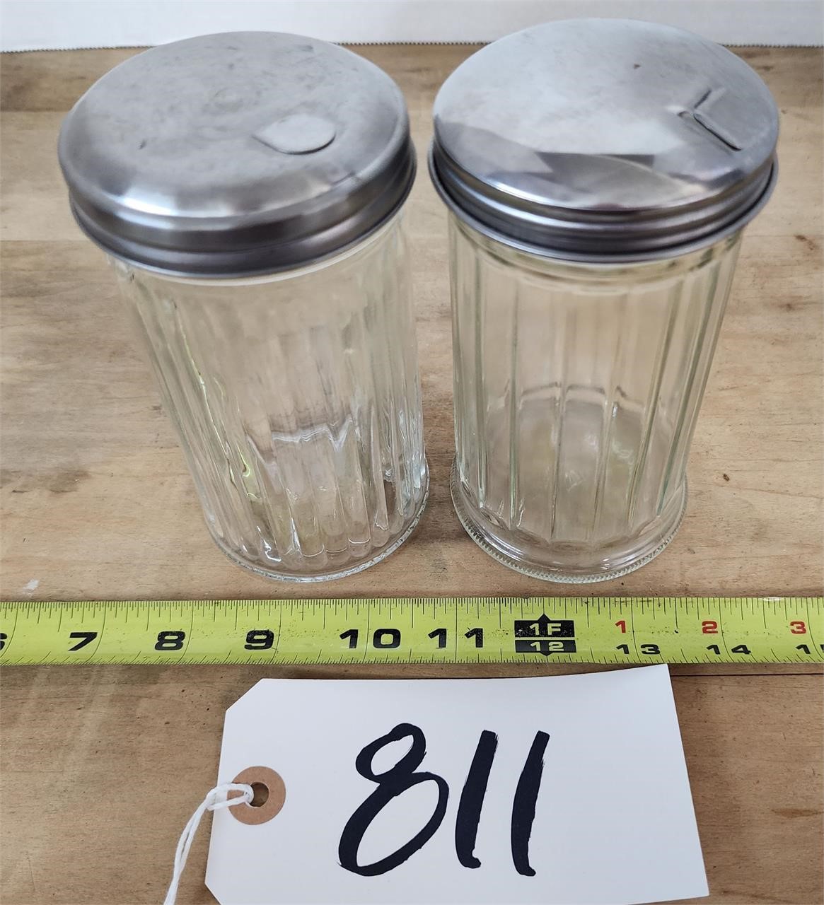 (2) Restaurant Sugar Containers