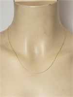 Chain 18 in Gold Plated Sterling Silver