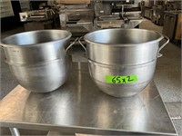 30qt stainless steel bowl for Hobart mixer