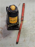 12 Ton Bottle Jack Home Or Truck W93229
