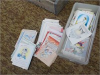 Box of Vintage Cards