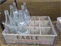 Eagle Beverage Box With Bottles