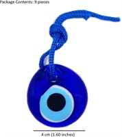 Turkish Eye Hanging Glass Evil Eye Blue Good Luck