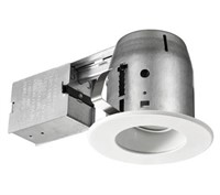 Lot of  4 in. LED Trim New Recessed Lighting Kit