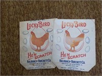 Lucky Bird Feed Bags