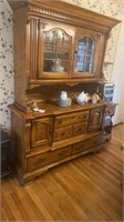 China cabinet - contents are in other lots.