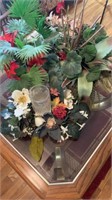 3 sets of artificial flowers