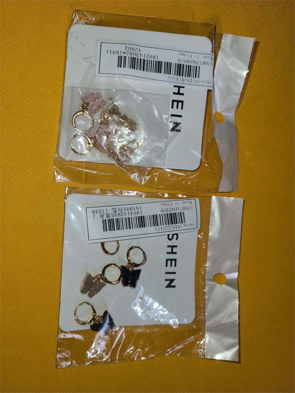 2 packs Shein Fashion jewelry