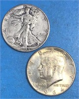 USA 50 Cents Silver