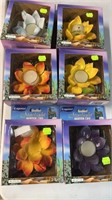 6 new starlight water lily candleholders