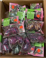 15+ new double ball, cat toys with catnip